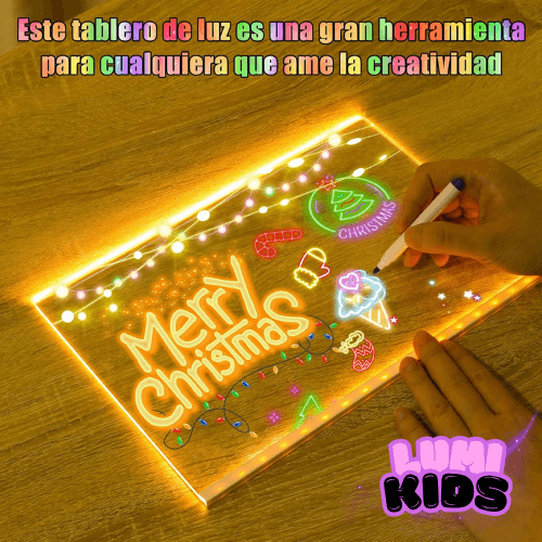 Pizarra Mágica Led LumiKids