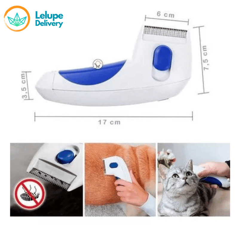 Cepillo Eléctrico Mata Pulgas 🐶