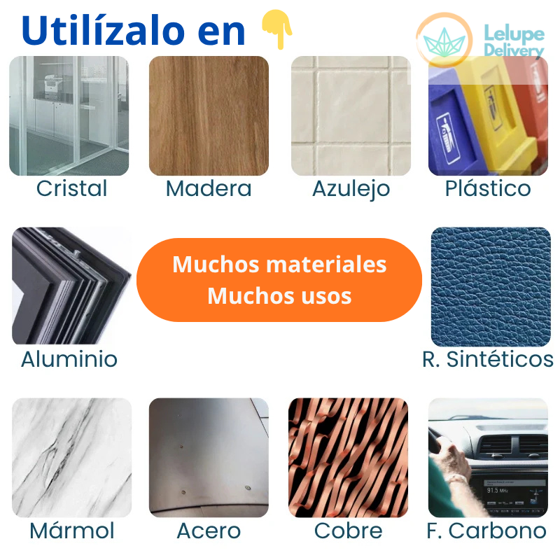 Cinta adhesiva doble cara REUTILIZABLE ♻️