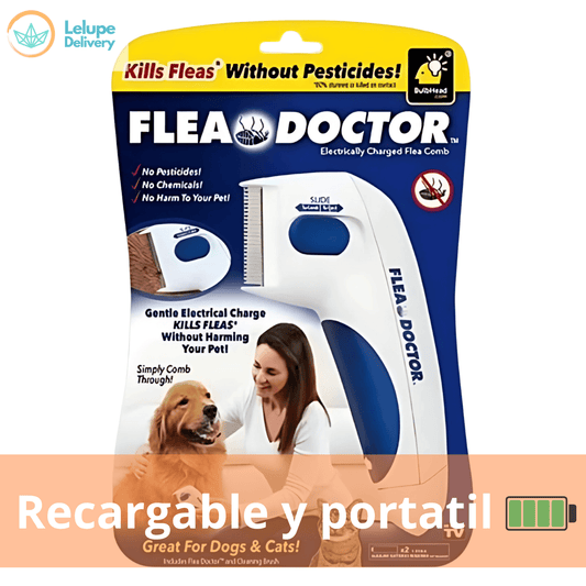 Cepillo Eléctrico Mata Pulgas 🐶